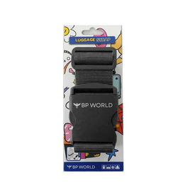 BP WORLD สายรัดไม่มีรหัส รุ่น 67336 สีดำ - BP WORLD, อุปกรณ์เดินทาง