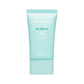 BRINGGREEN ครีมกันแดด Tea Tree Cica Fresh Sun Cream 50มล - BRINGGREEN, ป้องกันแสงแดด