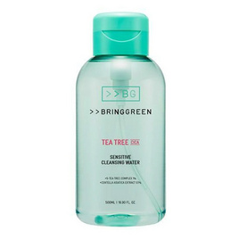 BRINGGREEN คลีนซิ่งวอเตอร์ Tea Tree Cica Sensitive Cleansing Water 500มล - BRINGGREEN, ทำความสะอาดผิวหน้า