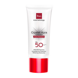 BSC ครีมกันแดด Crystal Aura Sun Screen SPF50 pa+++ 25กรัม - BSC, ผลิตภัณฑ์ดูแลผิวหน้า