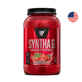 BSN ซินทรา-ซิก 2.91 ปอนด์ รสสตรอเบอร์รี่ มิลค์เชค โปรตีน พาวเดอร์ ดริ้งค์ มิกซ์ - BSN, อาหารเสริมการออกกำลังกาย