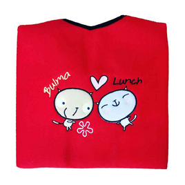 BULMA & LUNCH เสื้อคลุมเบาะแดงดำ - Bulma & Lunch, รถยนต์และจักรยานยนต์