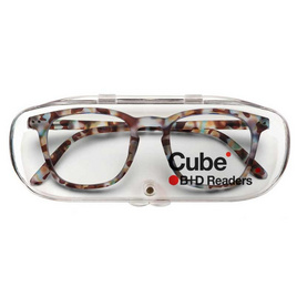 B+D แว่นสายตายาวกรองแสงคอมพิวเตอร์ รุ่น CUBE READER MATT สี MULTI TORT - B+D, สุขภาพและเครื่องออกกำลังกาย