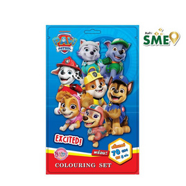 B-KIDS Paw Patrol Colouring Set พร้อมสีไม้ + สติกเกอร์ - B-KIDS, หนังสือ เครื่องเขียนและสินค้าทั่วไป
