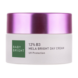 Baby Bright ครีมบำรุงผิวหน้า 12% B3 Mela Bright Day Cream 50 กรัม - Baby Bright, 7Online