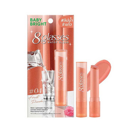 Baby Bright ลิปกลอส 8Glasses Water Gloss 2.5 กรัม - Baby Bright, ริมฝีปาก