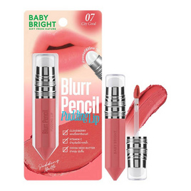 Baby Bright ลิปพุดดิ้ง Blurr Pencil Pudding Lip 2.8 กรัม - Baby Bright, ลิปสติก