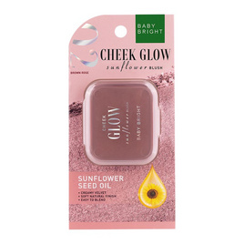 Baby Bright บลัชออน Cheek GlowSunflowerBlush 5.2 กรัม - Baby Bright, เครื่องสำอาง