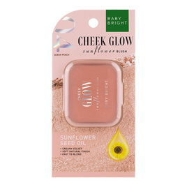 Baby Bright บลัชออน Cheek GlowSunflowerBlush 5.2 กรัม - Baby Bright, ความงาม