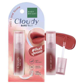 Baby Bright ลิปทินท์ Cloudy Bare Tint 2.6 กรัม - Baby Bright, ริมฝีปาก