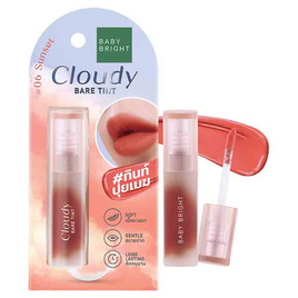 Baby Bright ลิปทินท์ Cloudy Bare Tint 2.6 กรัม - Baby Bright, ริมฝีปาก