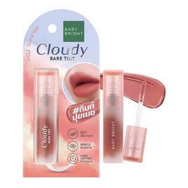Baby Bright ลิปทินท์ Cloudy Bare Tint 2.6 กรัม - Baby Bright, เครื่องสำอาง