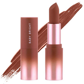 Baby Bright ลิปสติก Gentle Matte Collagen Lipstick 3.7 กรัม - Baby Bright, ริมฝีปาก