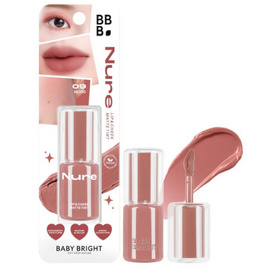 Baby Bright ลิปทินท์ Nure Lip & Cheek Matte Tint 2.6 กรัม - Baby Bright, Baby Bright