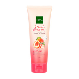 Baby Bright โลชั่นทาผิวกาย Peach Strawberry Body Lotion 160 มล. - Baby Bright, ดูแลผิวกาย