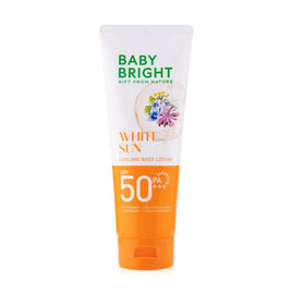 Baby Bright โลชั่นทาผิวกาย White Sun Cooling Body Lotion 160มล. - Baby Bright, Baby Bright