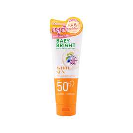 Baby Bright โลชั่นกันแดดผิวกาย White Sun Cooling Body Lotion SPF50 PA+++ 160 มล. - Baby Bright, กันแดดทาตัว