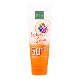 Baby Bright โลชั่นกันแดดผิวกาย White Sun Cooling Body Lotion SPF50 PA+++ 160 มล. - Baby Bright, ดูแลผิวกาย และน้ำหอม