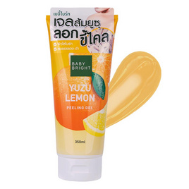 Baby Bright เจลลอกขี้ไคล Yuzu Lemon Peeling Gel 350 มล. - Baby Bright, ซูเปอร์มาร์เก็ต