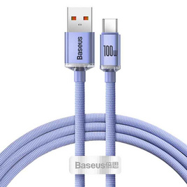 Baseus สายชาร์จ Type-C รุ่น Crystal Shine - Baseus, มือถือและอุปกรณ์ไอที
