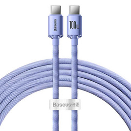 Baseus สายชาร์จ Type-C to CCrystal Shine - Baseus, อุปกรณ์สำหรับโทรศัพท์