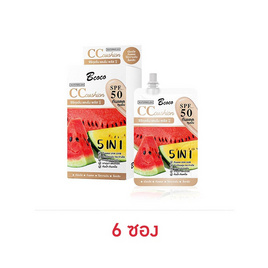 Bcoco ซีซีคุชชั่น CC Cushion Plus SPF PA+++10มล. (6ซอง) - Bcoco, เครื่องสำอาง