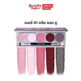 Beauty Buffet พาเลทอายแชโดว์ Mixy Pixy Eyeshadow Palette 5 กรัม - Beauty Buffet