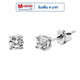 Beauty Jewelry ต่างหูเงินแท้ 92.5% ประดับเพชร CZ รุ่น ES3042-SS - Beauty Jewelry, แฟชั่น