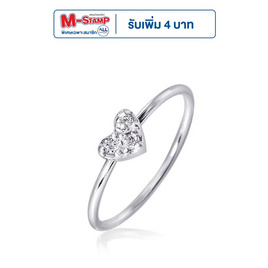 Beauty Jewelry แหวนเงินแท้ 92.5% แหวนแฟชั่น แหวนมินิมอล ประดับเพชร CZ รุ่น RS3069-SS - Beauty Jewelry, 7Online