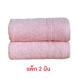 Behome ผ้าเช็ดผม Jinny ขนาด 15x32นิ้ว แพ็ก 2 ผืน - Behome, อุปกรณ์เครื่องใช้ในห้องน้ำ