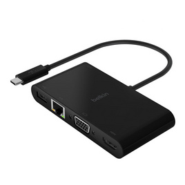 Belkin อุปกรณ์แปลงสัญญาณ (AVC004btBK) USB-C Multimedia + Charge Adapter (100W) - Belkin, อุปกรณ์คอมพิวเตอร์อื่นๆ