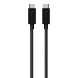 Belkin สายสัญญาณ Thunderbolt 3 USB-C to USB-C 100W (F2CD084bt0.8MBK) - Belkin, สายสัญญาณ