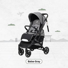 Bernd รุ่น Airplus GT รถเข็นเด็ก สี Baloo Gray - Bernd, 7Online