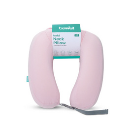 Bewell หมอนรองคอเมมโมรี่โฟม สีชมพู - Bewell, กระเป๋าและกระเป๋าเดินทาง