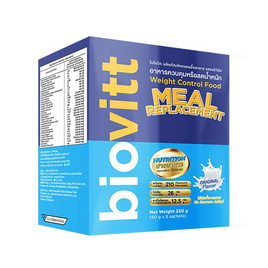 Biovitt ผลิตภัณฑ์ทดแทนมื้ออาหาร รสออริจินัล บรรจุ 5 ซอง - Biovitt, Biovitt