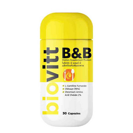 Biovitt B&B บรรจุ 30 แคปซูล - Biovitt, ควบคุมน้ำหนัก รูปร่าง