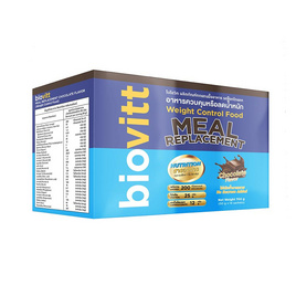 Biovitt Meal Replacement Chocolate Flavor 700 กรัม  14 ซอง - Biovitt, สินค้าใหม่
