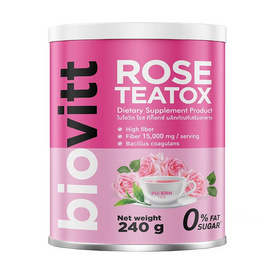 Biovitt Rose Teatox โรส ทีท็อกซ์ 240 กรัม - Biovitt, อาหารเสริมบำรุงสุขภาพ