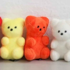 Bite Me Jelly Bear Pet Toy ของเล่นตุ๊กตาหมีสำหรับสัตว์เลี้ยง Orange - Bite me, สัตว์เลี้ยง