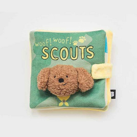 Bite Me Woof Woof Scout Nosework Toy ของเล่นหนังสือสำหรับสุนัข - Bite me, บ้านและสวน