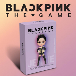 Blackpink The Game มาส์กแผ่น Collagen Maskpack 23มล. (7ซอง) - Blackpink The Game, มาส์กหน้า