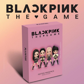 Blackpink The Game มาส์กแผ่น Peptide Maskpack 23มล. (7ซอง) - Blackpink The Game, มาส์กหน้า