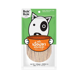 Bok Bok ขนมสุนัข สติ๊คเนื้อปลาผสมกระดูก 150 กรัม - Bok Bok, อาหารแห้ง