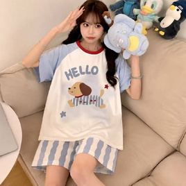 Bra Studio ชุดนอนลายน้องหมา Hello - Bra Studio