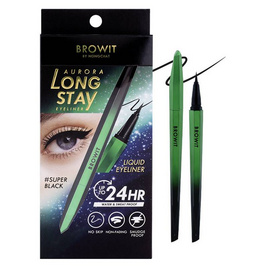 Browit อายไลเนอร์ Aurora Long Stay Eyeliner 0.5 กรัม - Browit, ความงาม