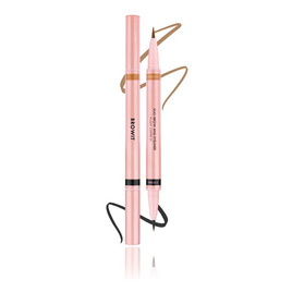 Browit ดินสอเขียนคิ้วและอายไลน์เนอร์ Duo Brow&Eyeliner 0.35มล+0.2มล - Browit, ตกแต่งดวงตา