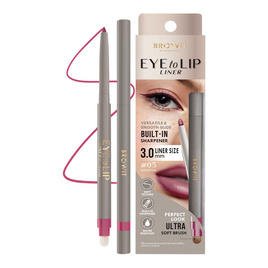 Browit ไลน์เนอร์ตาและปาก Eye To Lip Liner 0.3 กรัม - Browit, ดินสอเขียนขอบปาก