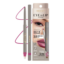 Browit ไลน์เนอร์ตาและปาก Eye To Lip Liner 0.3 กรัม - Browit, ดินสอเขียนขอบปาก