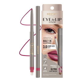Browit ไลน์เนอร์ตาและปาก Eye To Lip Liner 0.3 กรัม - Browit, ดินสอเขียนขอบปาก
