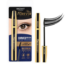 Browit มาสคาร่า Forever Lash Up Mascara 5.5กรัม - Browit, ตกแต่งดวงตา